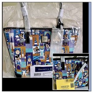 Walt Disney World 50th Anniversary Dooney & Bourke Tote NEW WITH TAGS
